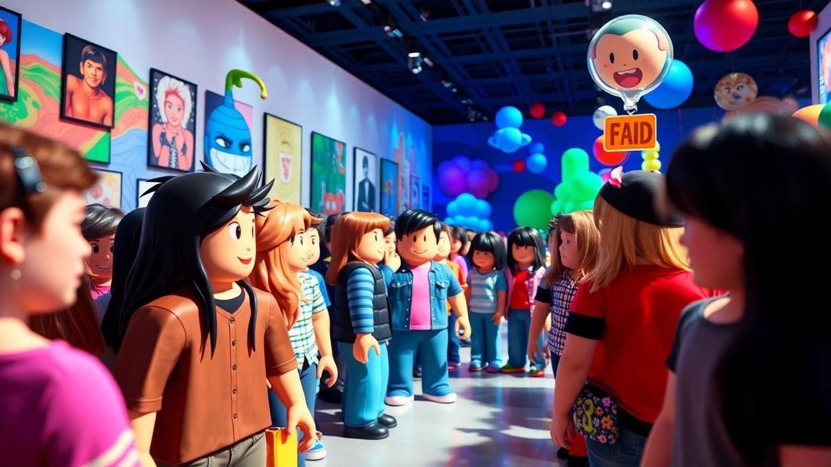 A Influência dos Artistas no Roblox A Influência dos Artistas no Roblox