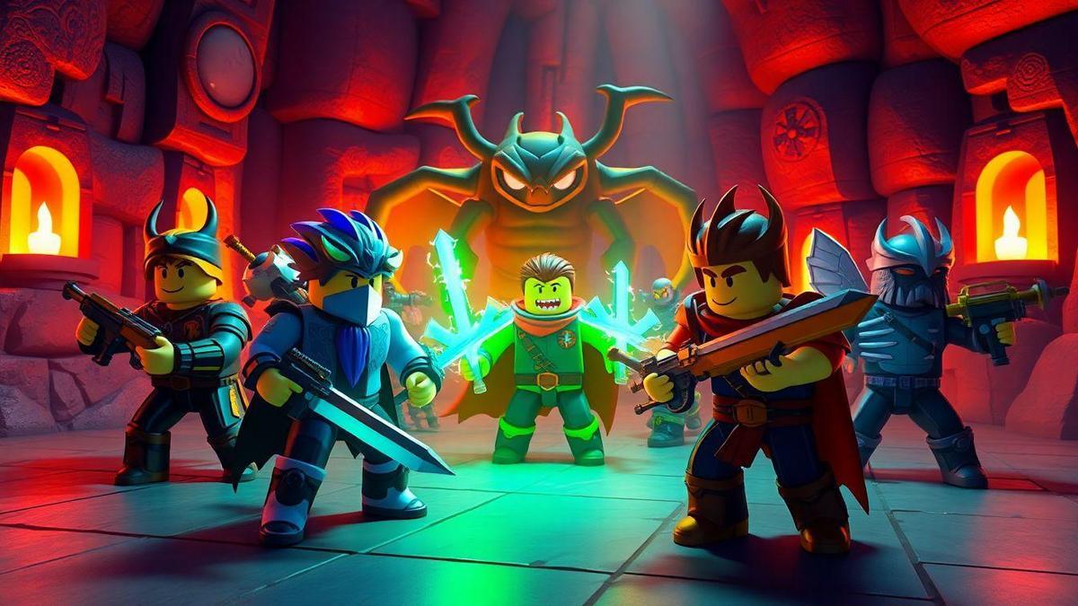 aventuras-empolgantes-em-dungeon-quest-roblox